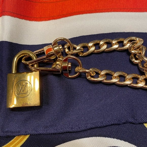 Louis Vuitton Accessories - Authentic LV key lock‎ bracelet in excellent condition